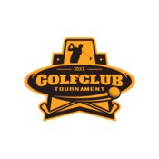 Golf club Tournament logo template 05